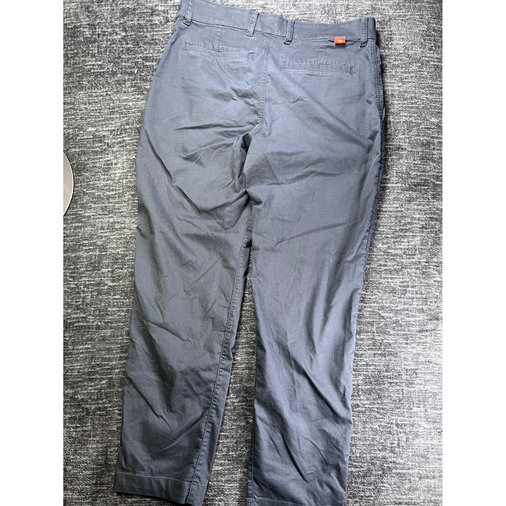 Nike Dri-FIT Golf Pants Mens 32x30 Dark Gray Standard Fit Chino Straight Leg - Picture 4 of 5